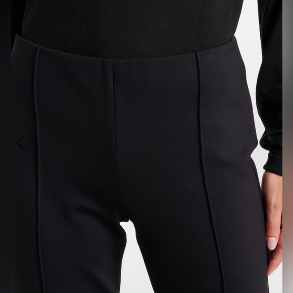 THE ROW Becca High-rise Black Nylon-blend Pants Size XS - Picture 3 of 9